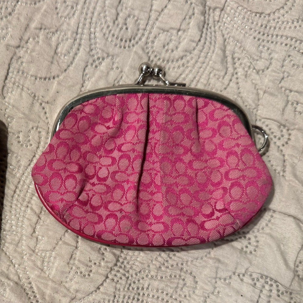 Coach coin purse. Like new!